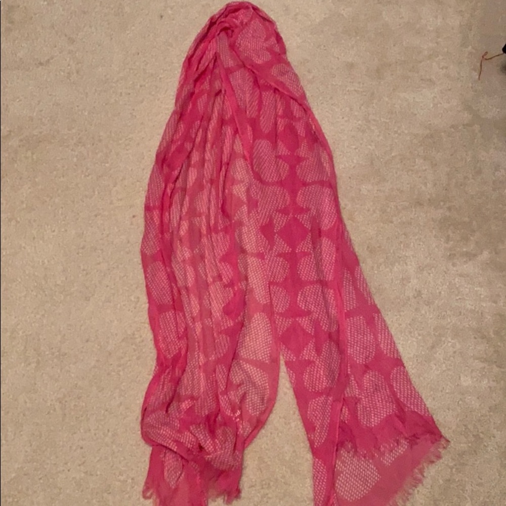 Kate spade pink scarf